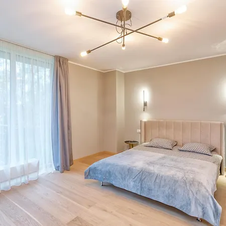 Modern City Villas With Private Parking, Garden And Bbq 里加