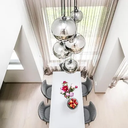 公寓 Modern City Villas With Private Parking, Garden And Bbq